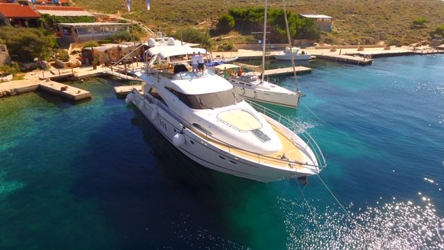 2006 Fairline Squadron 74 — à vendre — Sibenik, Croatia — photo 1 sur 22