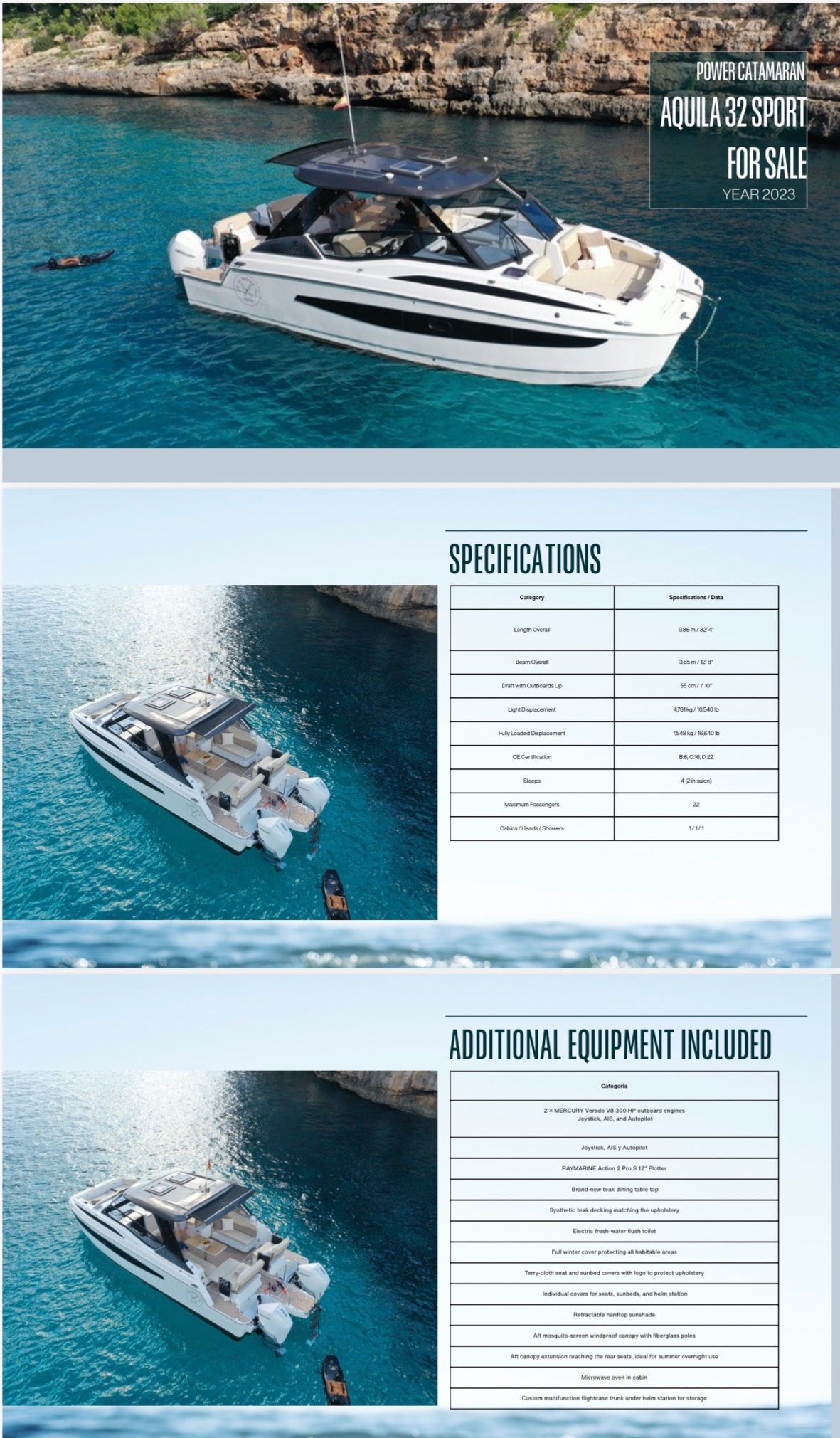2023 Aquila 32 — na sprzedaż — Palma, Spain — photo 1 of 4