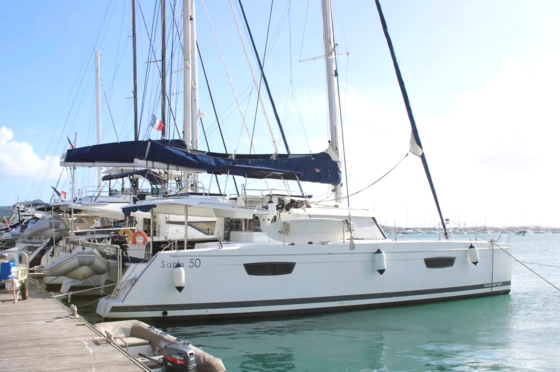 2018 Fountaine Pajot Saba 50 — na sprzedaż — Fort De France, Martinique — photo 1 of 35