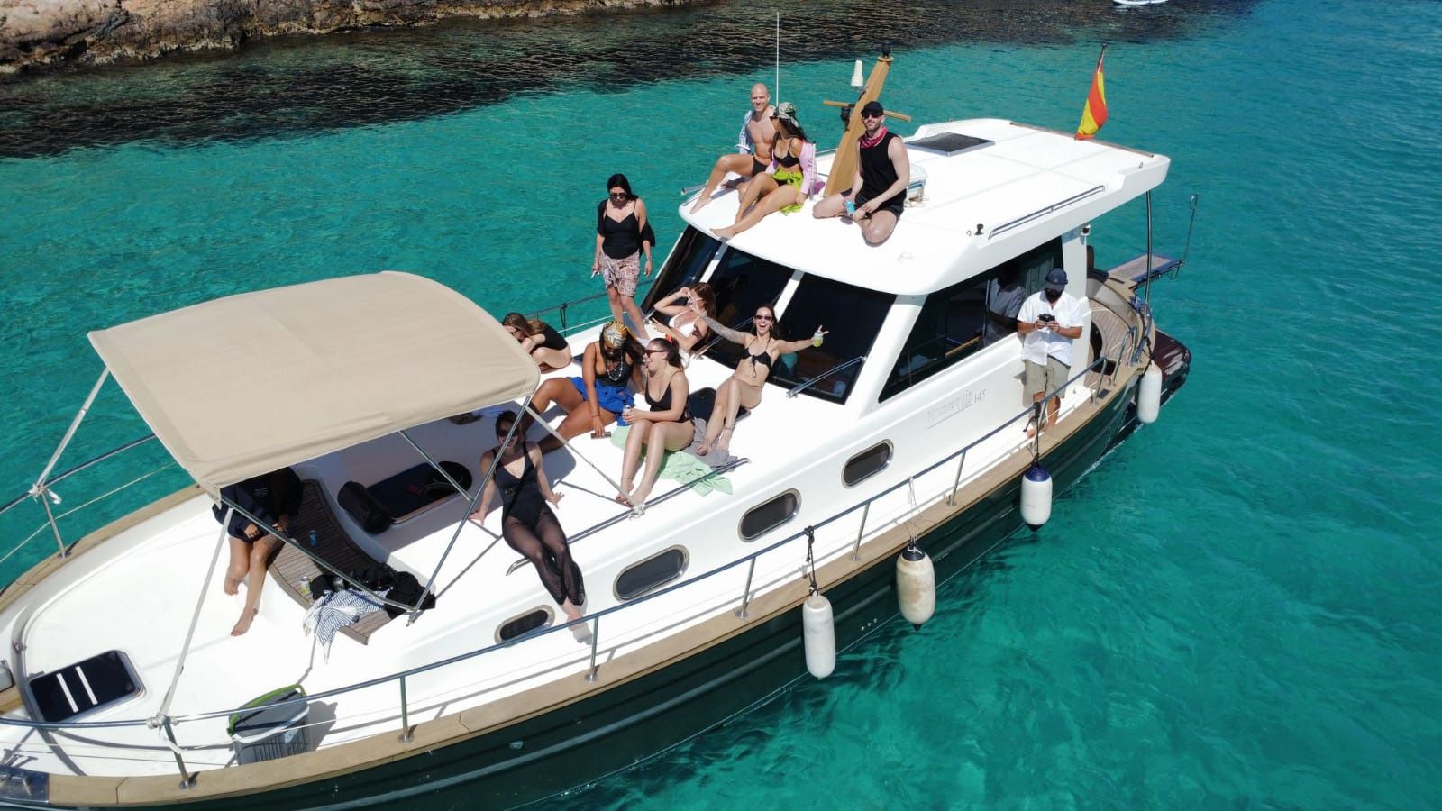 2007 MENORQUIN YACHTS 145 — na czarter — Mallorca, Spain — photo 1 of 3