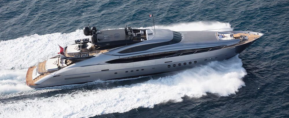 2009 Palmer & Johnson 150 - Silver Wave — for charter — Saint-Tropez, France — photo 1 of 9