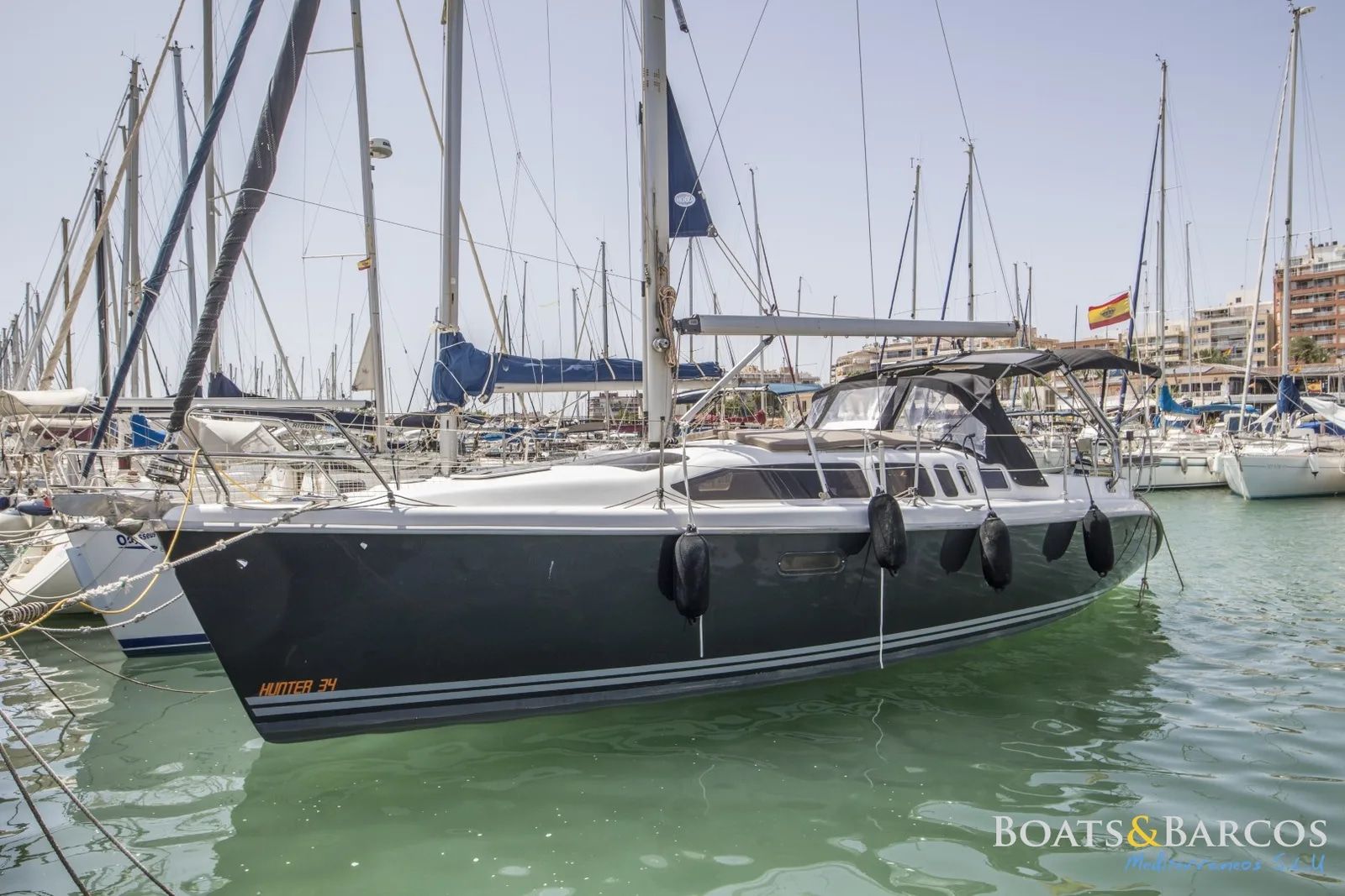 2000 Hunter 340 — en venta — Alicante, Spain — photo 1 of 28