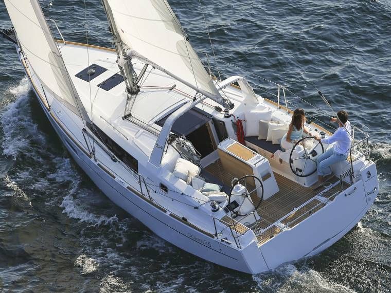 2021 Beneteau Oceanis 35.1 — na czarter — Barcelona, Spain — photo 1 of 6
