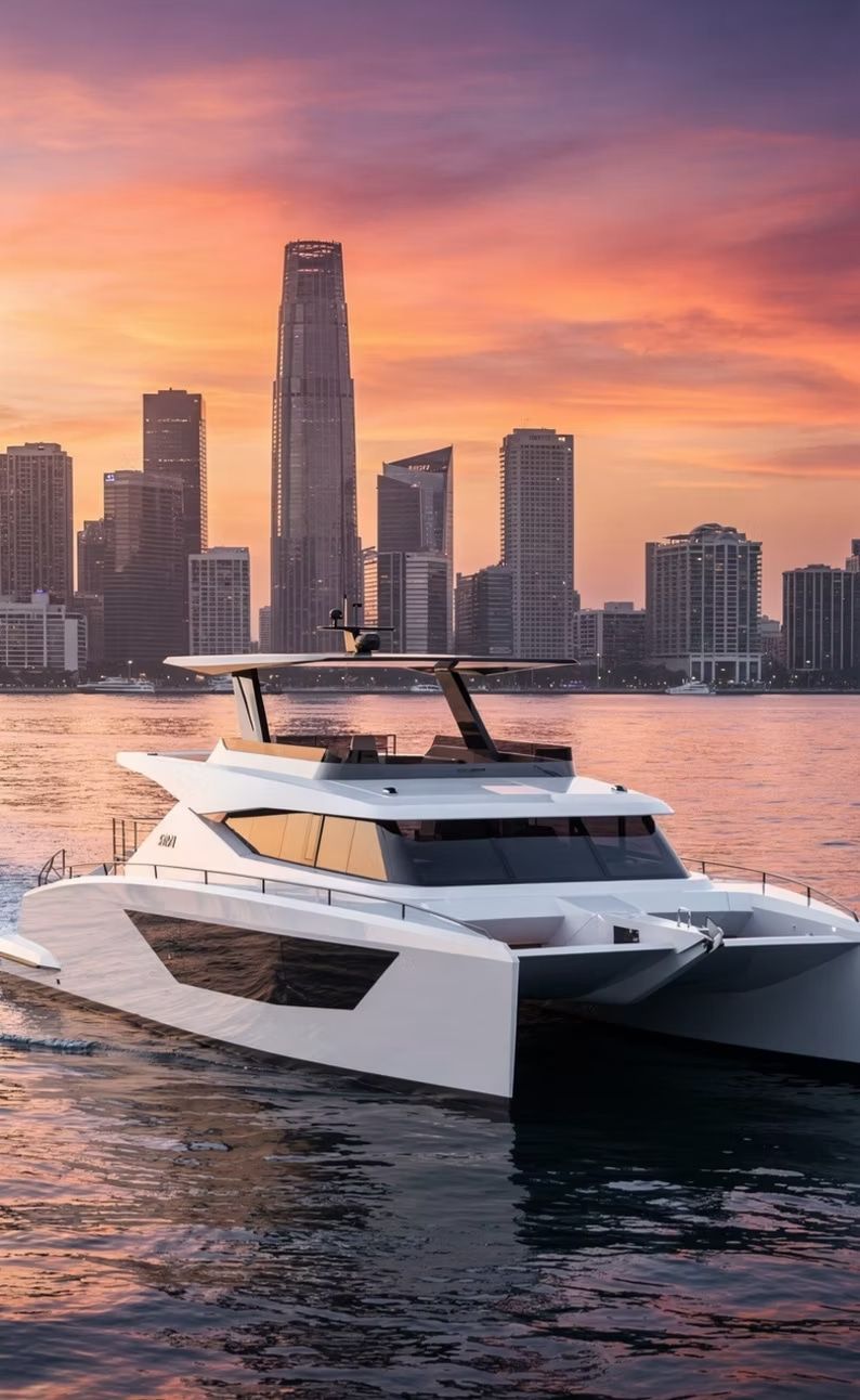 2026 Finish Line SIGNATURE COLLECTION: Hybrid-Zero Diesel/Emission Ocean Catamaran — in vendita — Ho Chi Minh, Ha Long, Vietnam — photo 1 of 4