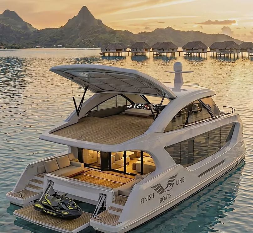 2026 Finish Line Boats SIGNATURE COLLECTION: Hybrid-Zero Diesel/Emission Ocean Catamaran — te koop — Ho Chi Minh, Ha Long, Vietnam — photo 1 of 11