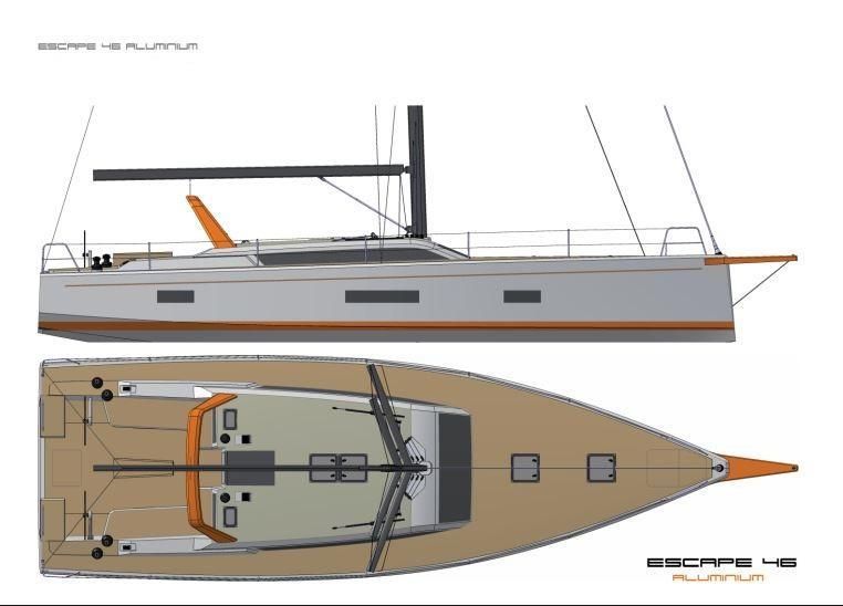 2025 Escape Yachting Escape 46 — zu verkaufen — Rome, Italy — photo 1 of 15