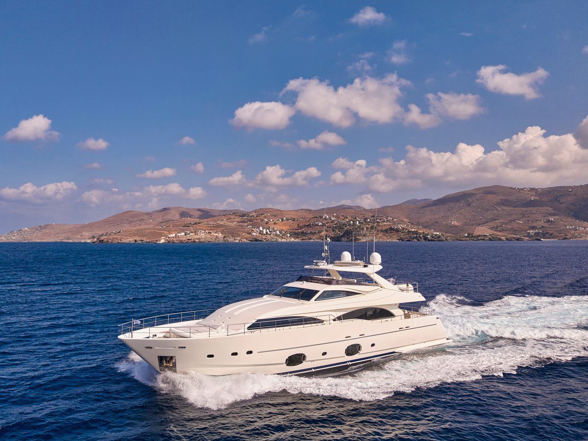 2011 Ferretti Watch Me — na czarter — Greece — photo 1 of 21