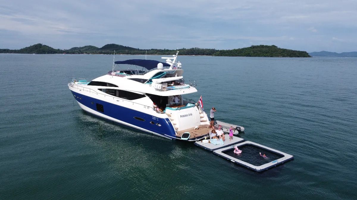 2026 Princess 78FT — zu chartern — Phuket, Thailand — photo 1 of 10