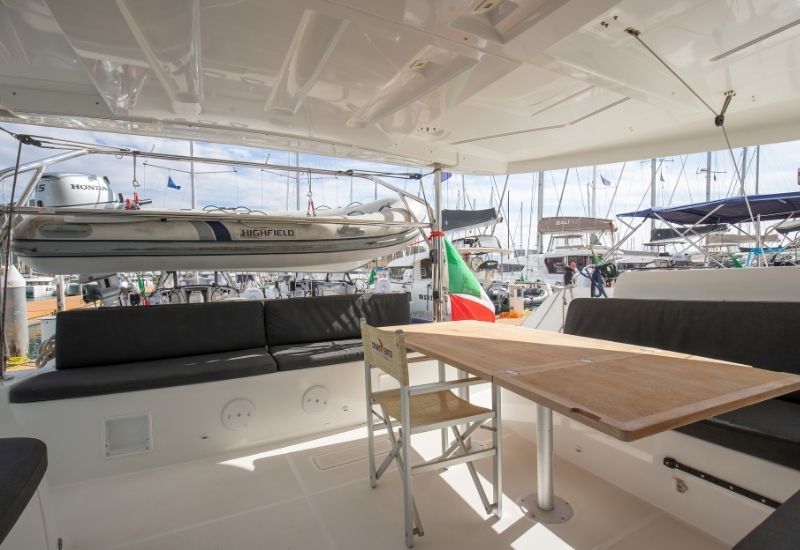 2021 Lagoon 46 — zu chartern — Salerno, Italy — photo 1 of 15