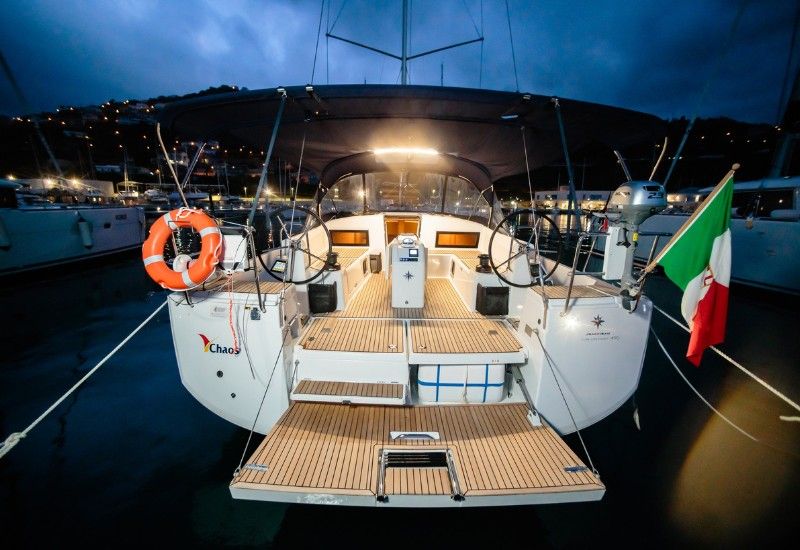 2019 Jeanneau Sun Odyssey 490 — zu chartern — Capo d'Orlando Marina, Italy — photo 1 of 16