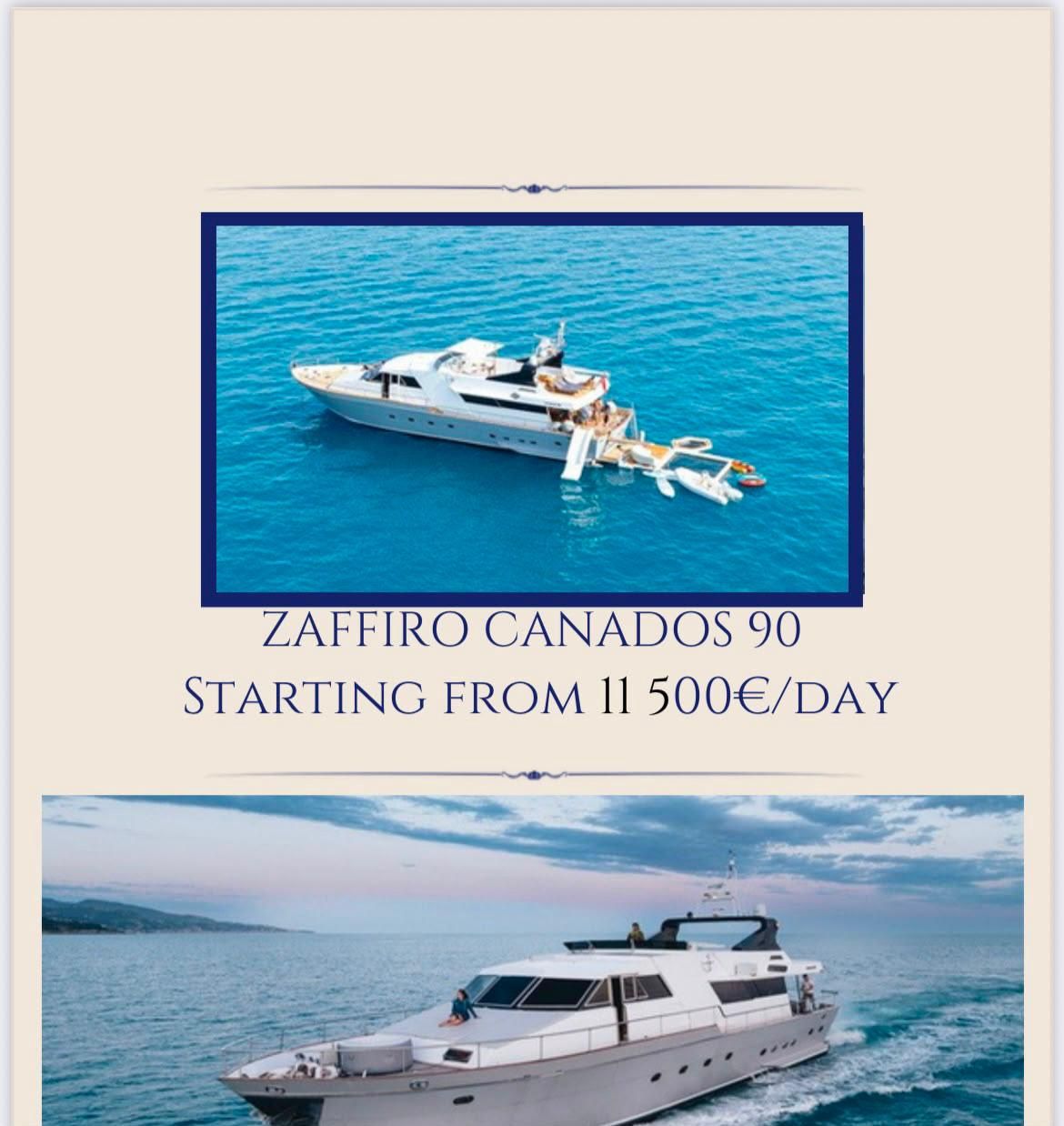 1974 Canados 90 (Zaffiro) — en alquiler — Saint Tropez, France — photo 1 of 1