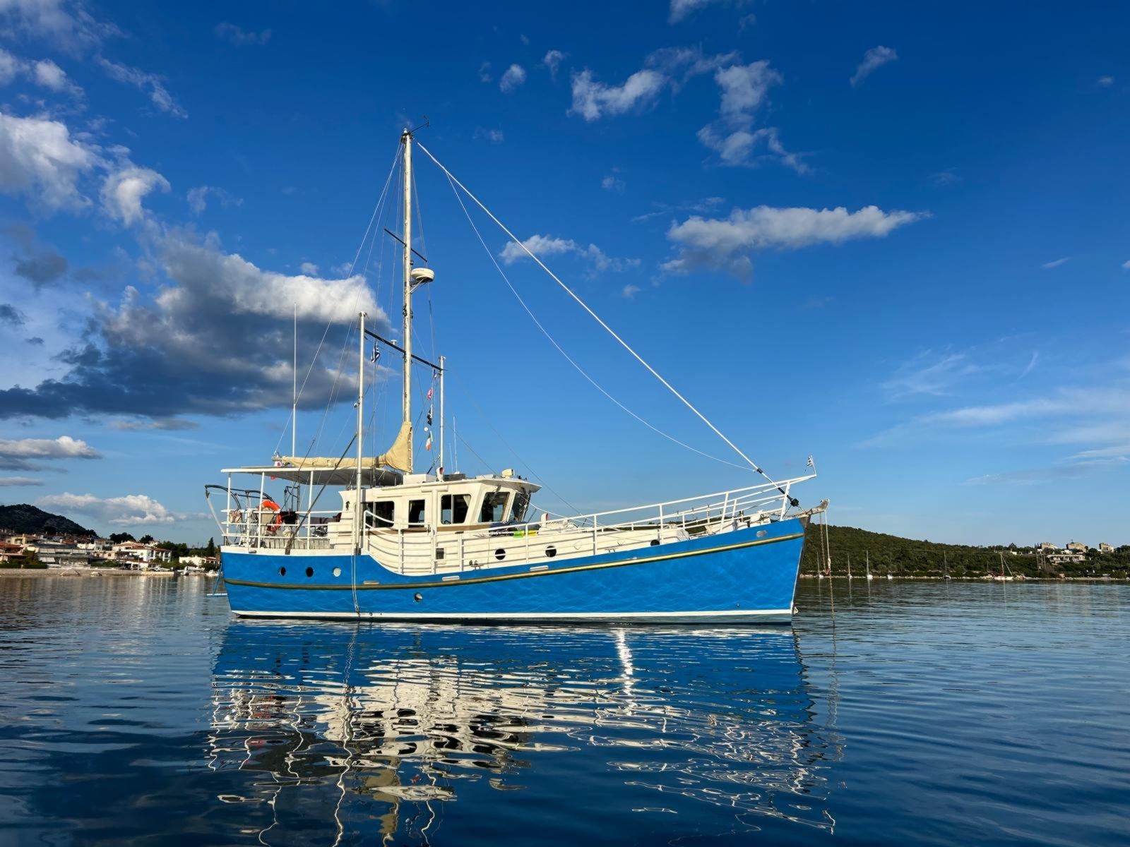 2008 seahorse Diesel Duck 44 Trawler Motorsailer — zu verkaufen — Attica, Greece — photo 1 of 61