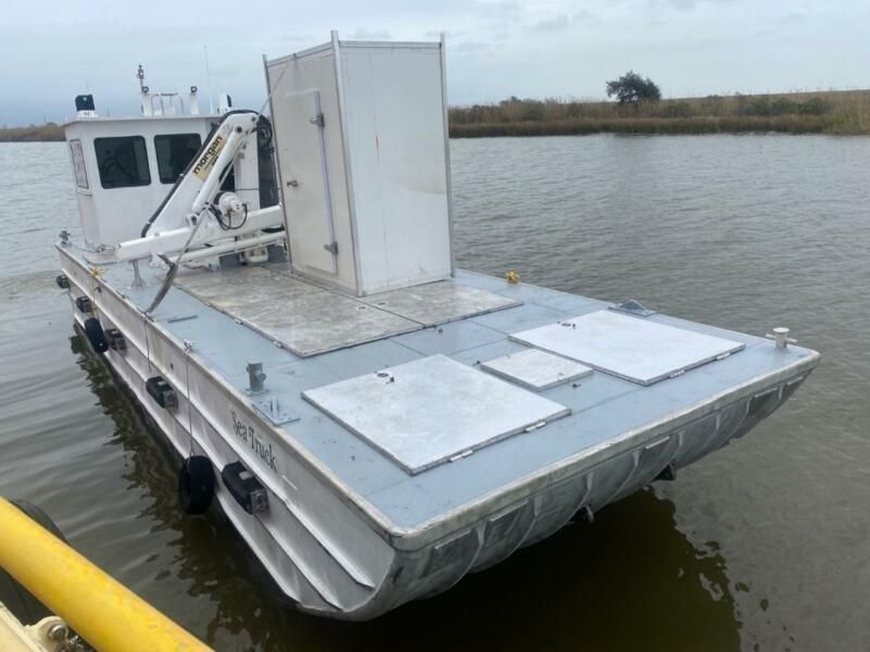 1985 Custom Aluminum Barge — te koop — Na, Virgin Islands, British — photo 1 of 22